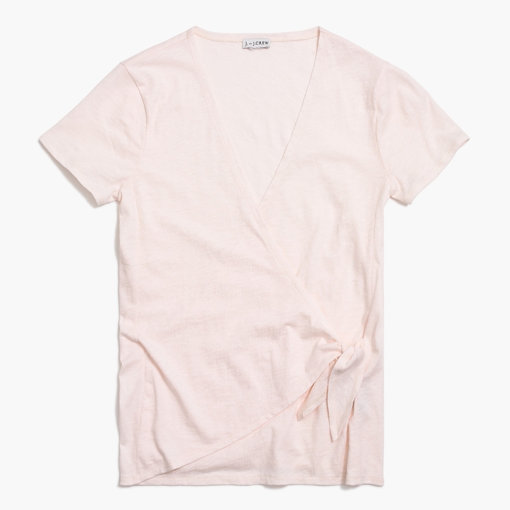 J.Crew Wrap-tie tee Shirt